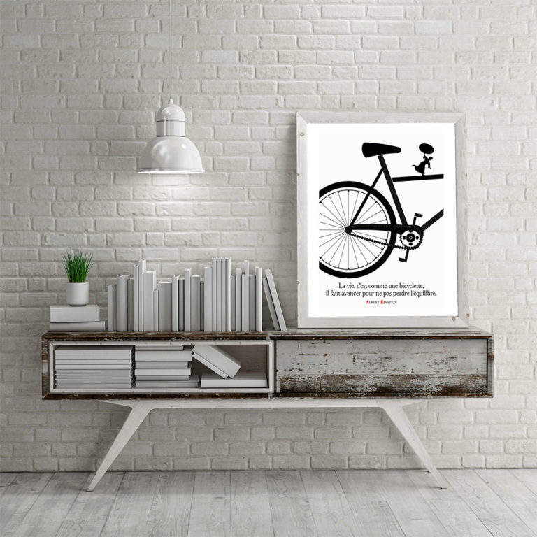 albert a bicyclette