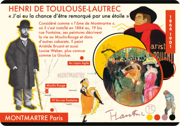 Carte Postale Henri de Toulouse-Lautrec