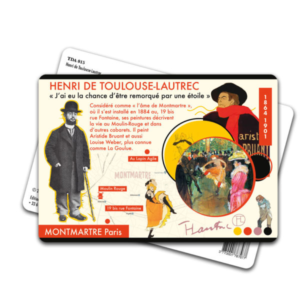 Carte Postale Henri de Toulouse-Lautrec