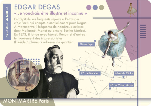 Carte Postale Edgar Degas