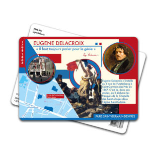 Carte Postale Eugène Delacroix