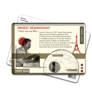 Carte Postale Ernest Hemingway