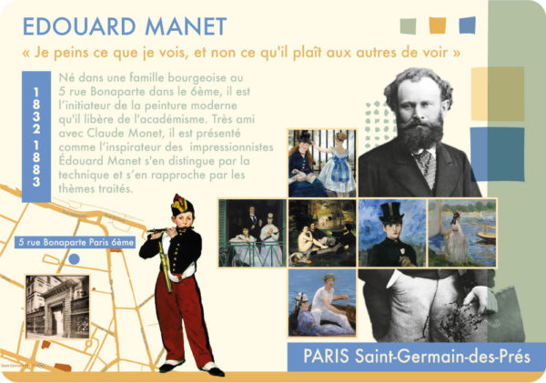 Carte Postale Edouard Manet