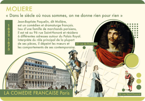 Carte Postale Molière