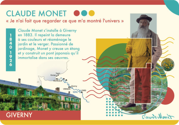 Carte Postale Claude Monet