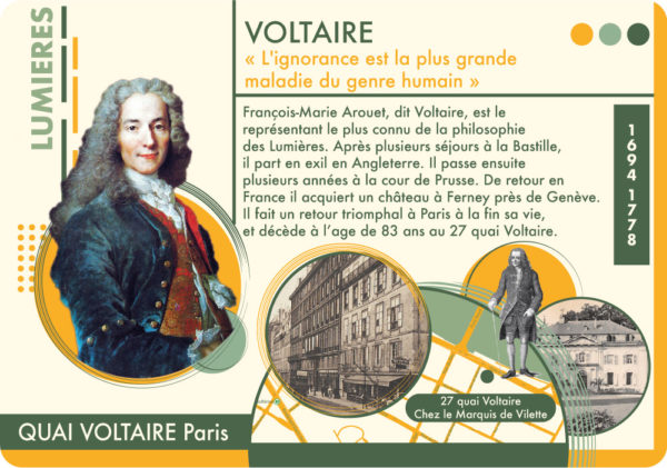 Carte Postale Voltaire
