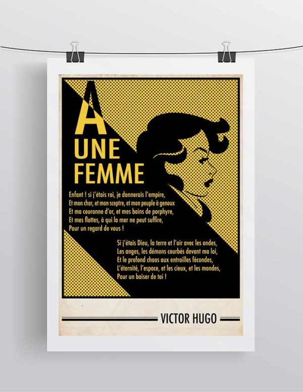 Affiche Hugo a une femme