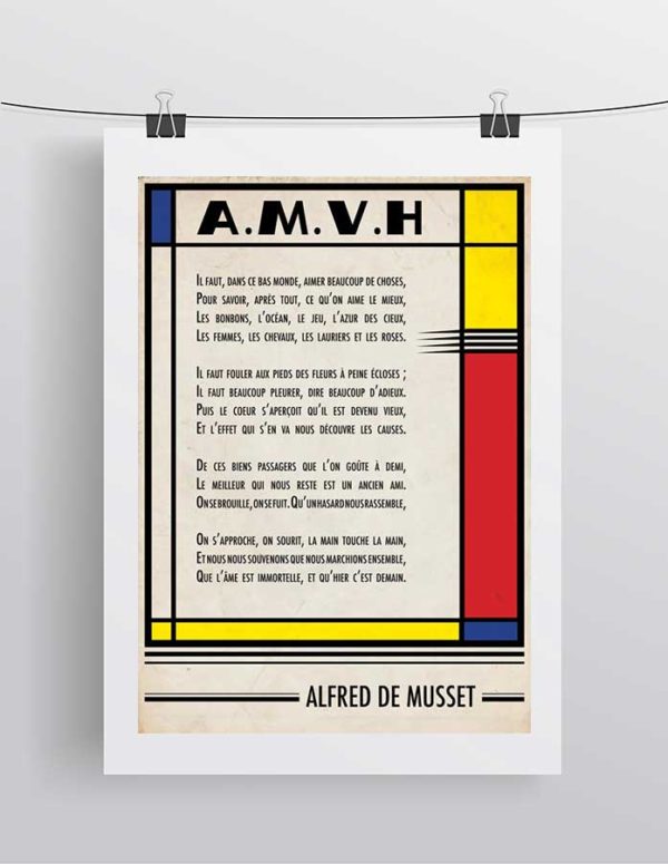 Affiche a.m.v.h musset