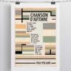 Affiche chanson d'automne verlaine