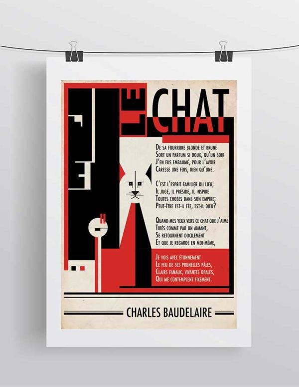 poésie le chat baudelaire