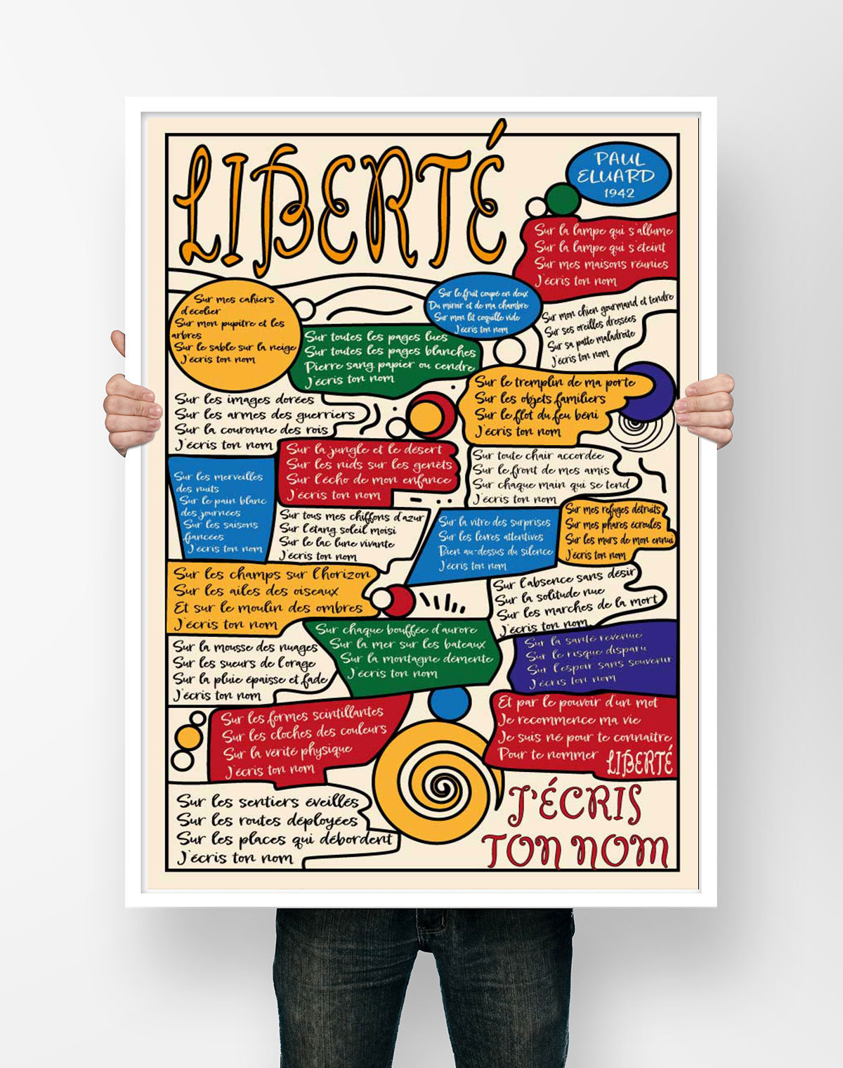 Affiche Liberté – Ty Poèmes